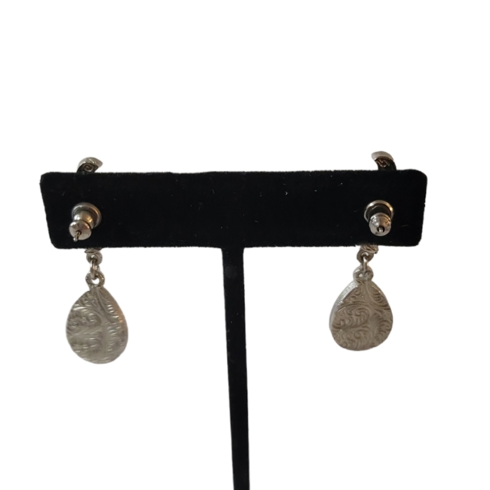 Vintage Earring Lot Of 2 Faux Pearl - Picture 3 of 8